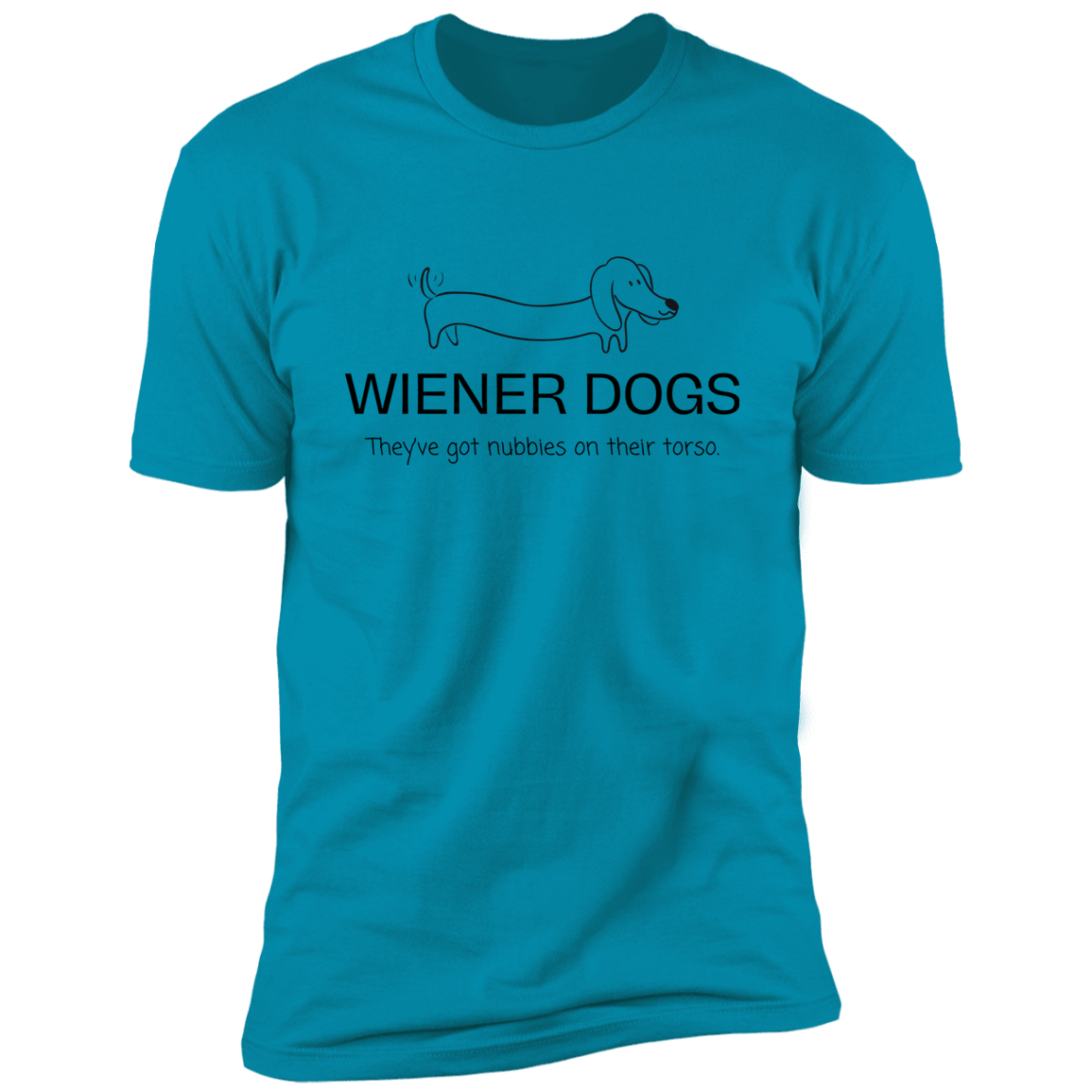 Wiener Dog Nubbies Unisex T-Shirt